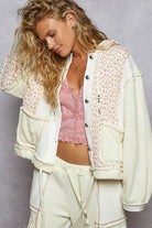 POL Floral Patchwork Thermal Jacket-Jacket-Krush Kandy, Women's Online Fashion Boutique Located in Phoenix, Arizona (Scottsdale Area)