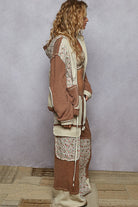 POL Quilted Floral Patch Pants-Pants-Krush Kandy, Women's Online Fashion Boutique Located in Phoenix, Arizona (Scottsdale Area)