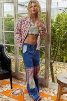 POL Vintage Floral Quilted Jacket-Jacket-Krush Kandy, Women's Online Fashion Boutique Located in Phoenix, Arizona (Scottsdale Area)