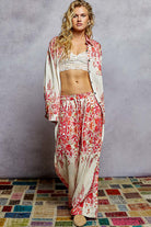 POL Floral Print Wide-Leg Pants-Pants-Krush Kandy, Women's Online Fashion Boutique Located in Phoenix, Arizona (Scottsdale Area)