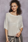 POL Vintage Washed Short Sleeve-Tops-Krush Kandy, Women's Online Fashion Boutique Located in Phoenix, Arizona (Scottsdale Area)