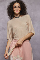 POL Vintage Washed Short Sleeve-Tops-Krush Kandy, Women's Online Fashion Boutique Located in Phoenix, Arizona (Scottsdale Area)