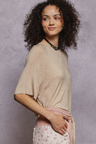 POL Vintage Washed Short Sleeve-Tops-Krush Kandy, Women's Online Fashion Boutique Located in Phoenix, Arizona (Scottsdale Area)