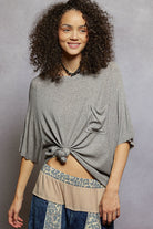 POL Vintage Washed Short Sleeve-Tops-Krush Kandy, Women's Online Fashion Boutique Located in Phoenix, Arizona (Scottsdale Area)