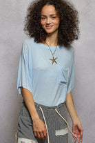 POL Vintage Washed Short Sleeve-Tops-Krush Kandy, Women's Online Fashion Boutique Located in Phoenix, Arizona (Scottsdale Area)