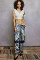 POL Floral Print Wide-Leg Pants-Pants-Krush Kandy, Women's Online Fashion Boutique Located in Phoenix, Arizona (Scottsdale Area)