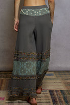 POL Wide-Leg Thermal Lace Pants-Pants-Krush Kandy, Women's Online Fashion Boutique Located in Phoenix, Arizona (Scottsdale Area)