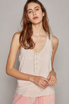 POL Lace Trim Open-Back Tank-Tops-Krush Kandy, Women's Online Fashion Boutique Located in Phoenix, Arizona (Scottsdale Area)