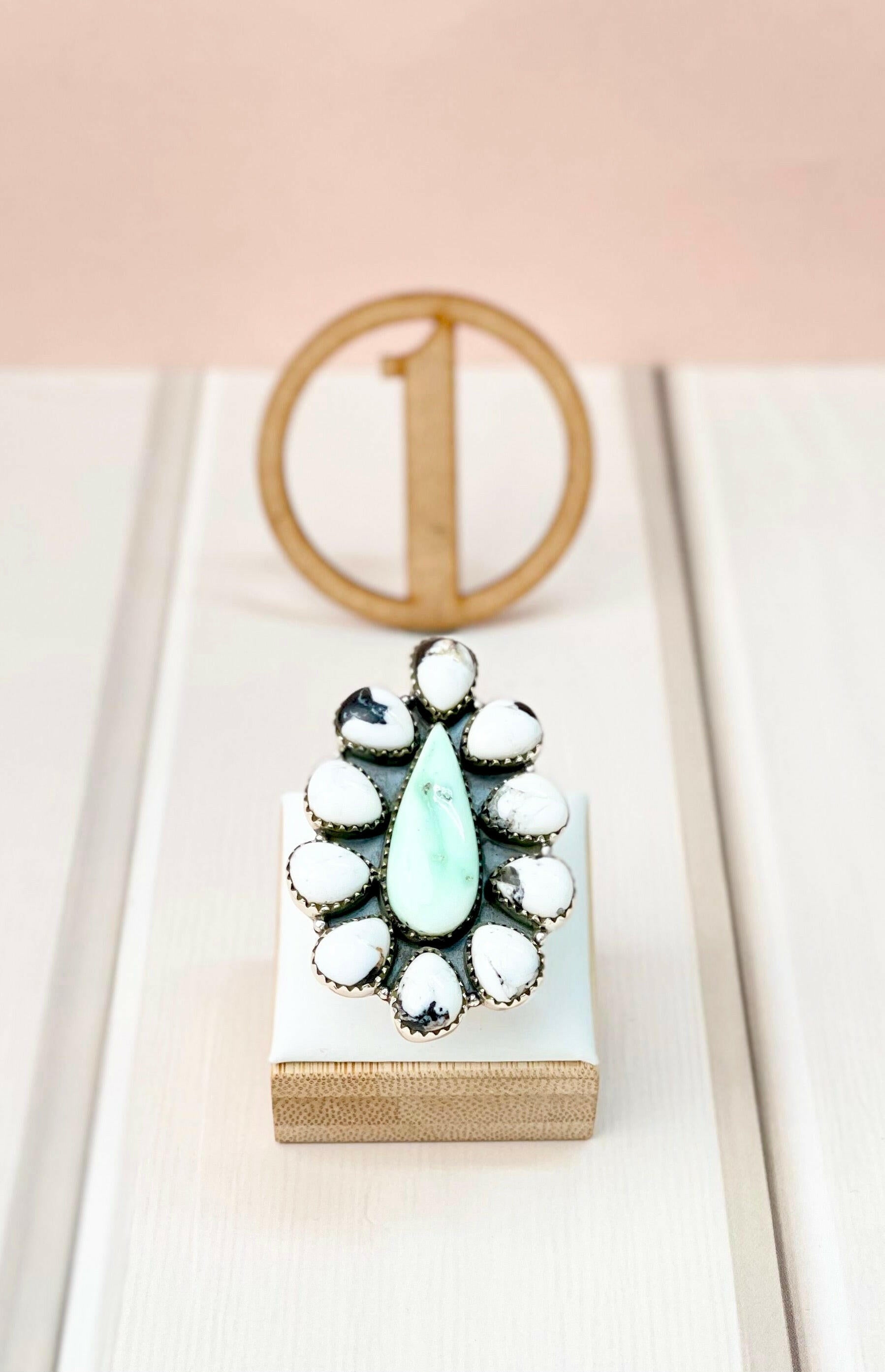 Paloma & White Buffalo Cluster Rings-Rings-Krush Kandy, Women's Online Fashion Boutique Located in Phoenix, Arizona (Scottsdale Area)