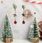 Holiday Stone Drop Earrings-Earrings-Krush Kandy, Women's Online Fashion Boutique Located in Phoenix, Arizona (Scottsdale Area)