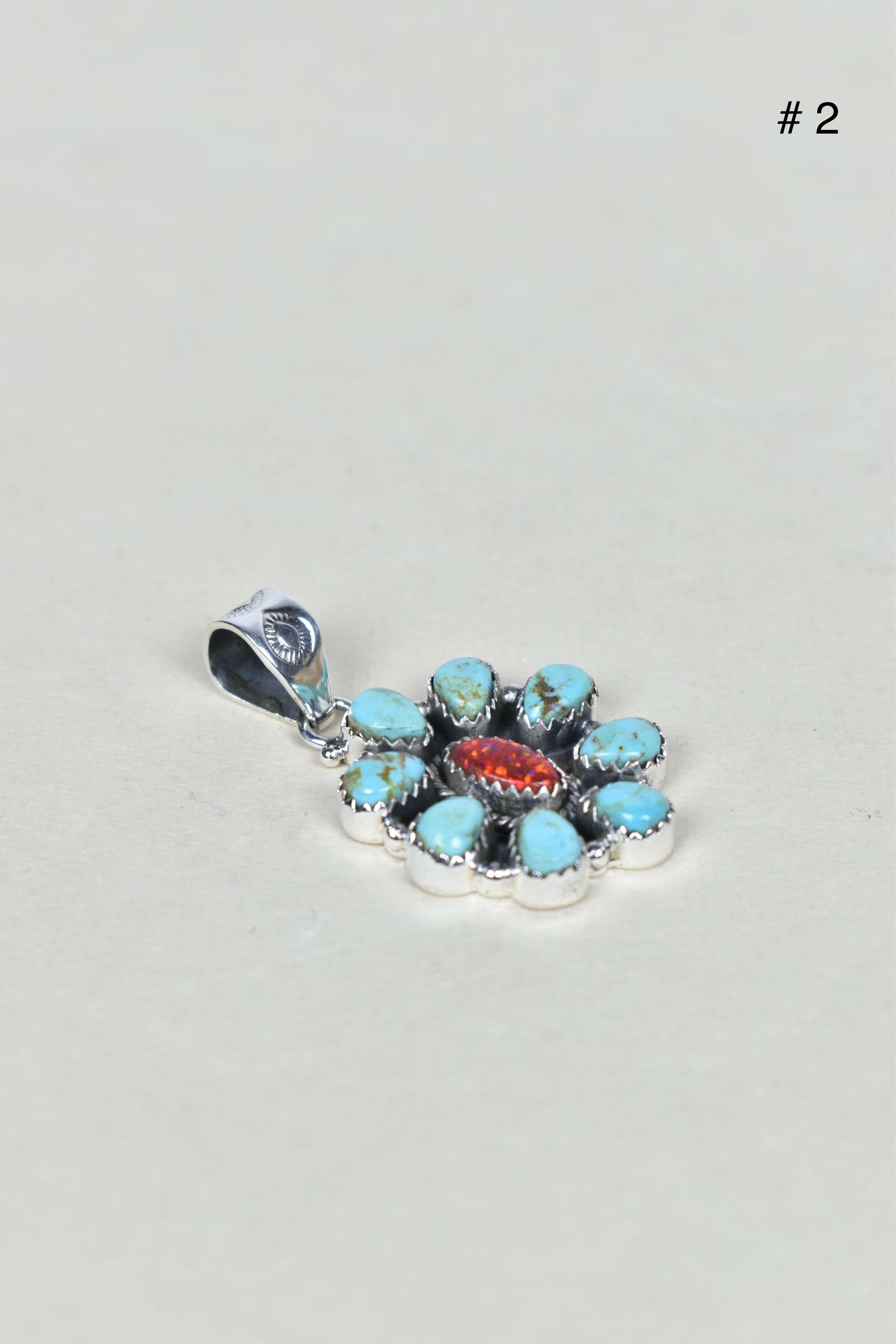 Turquoise Halo Delight Pendant-Pendant Necklaces-Krush Kandy, Women's Online Fashion Boutique Located in Phoenix, Arizona (Scottsdale Area)