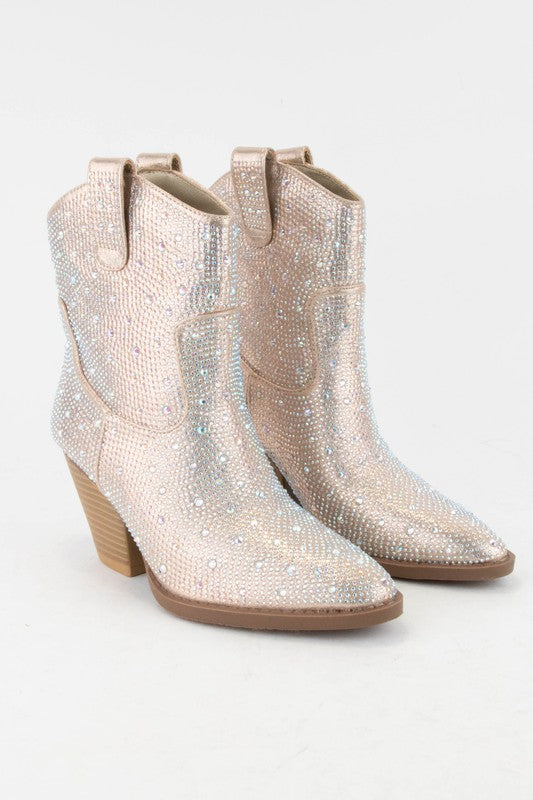 Tony Lama Women's Tinrose Pull On Western Boots SA6208