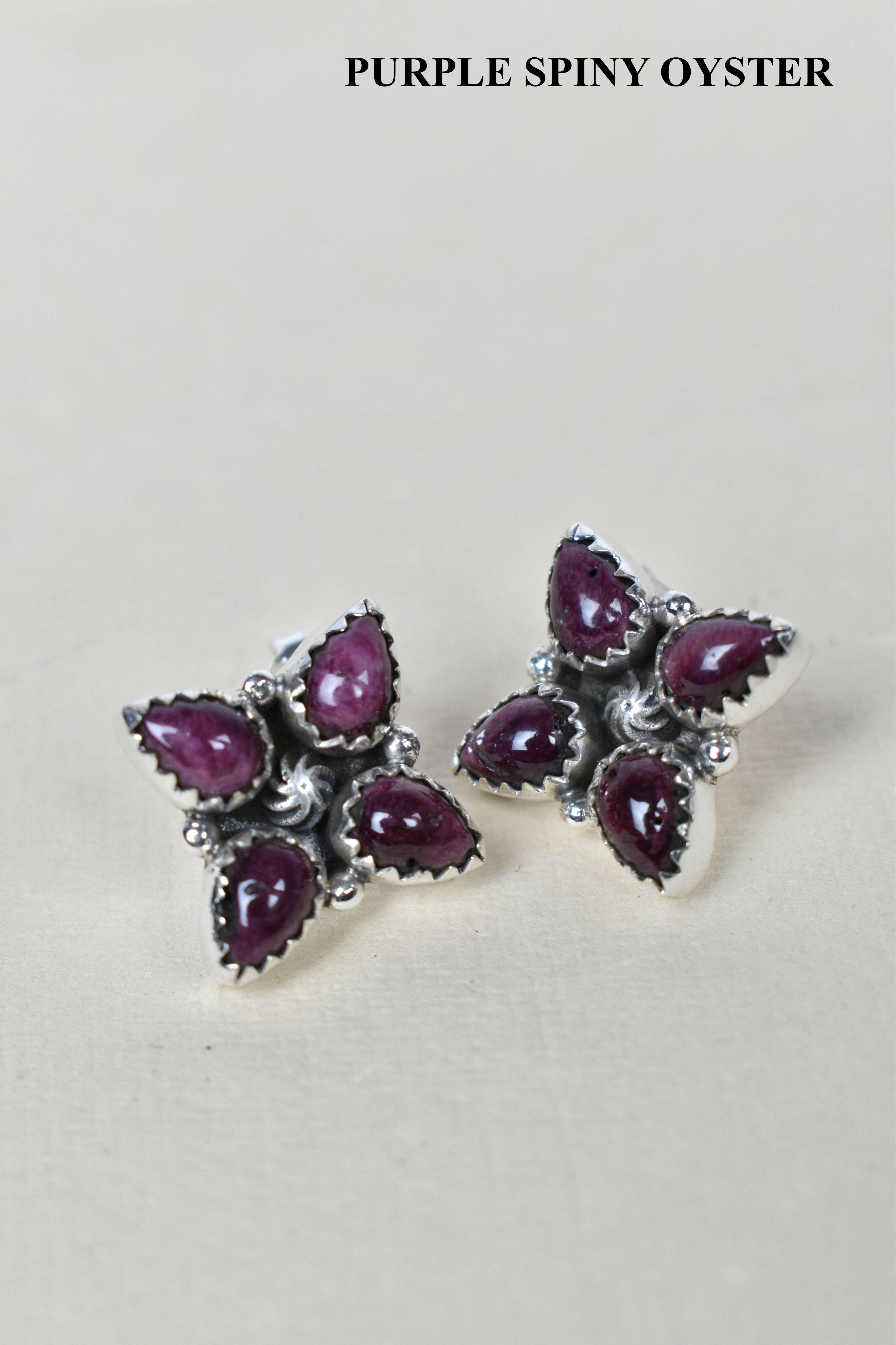 Shirley One of a Kind Stud Cluster Earrings-Stud Earrings-Krush Kandy, Women's Online Fashion Boutique Located in Phoenix, Arizona (Scottsdale Area)