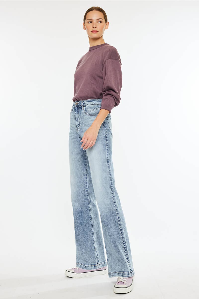 Kancan Ultra High-Rise 90’s Flare Jeans-jeans-Krush Kandy, Women's Online Fashion Boutique Located in Phoenix, Arizona (Scottsdale Area)