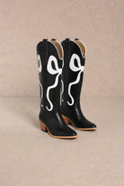 Western Bow Detail Boots-Boots-Krush Kandy, Women's Online Fashion Boutique Located in Phoenix, Arizona (Scottsdale Area)