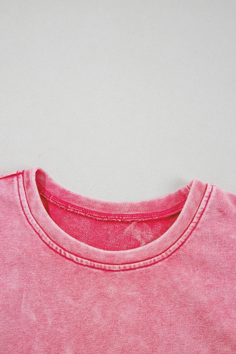 Mineral Wash Raw Edge Ruffle Mini Dress-Dresses-Krush Kandy, Women's Online Fashion Boutique Located in Phoenix, Arizona (Scottsdale Area)