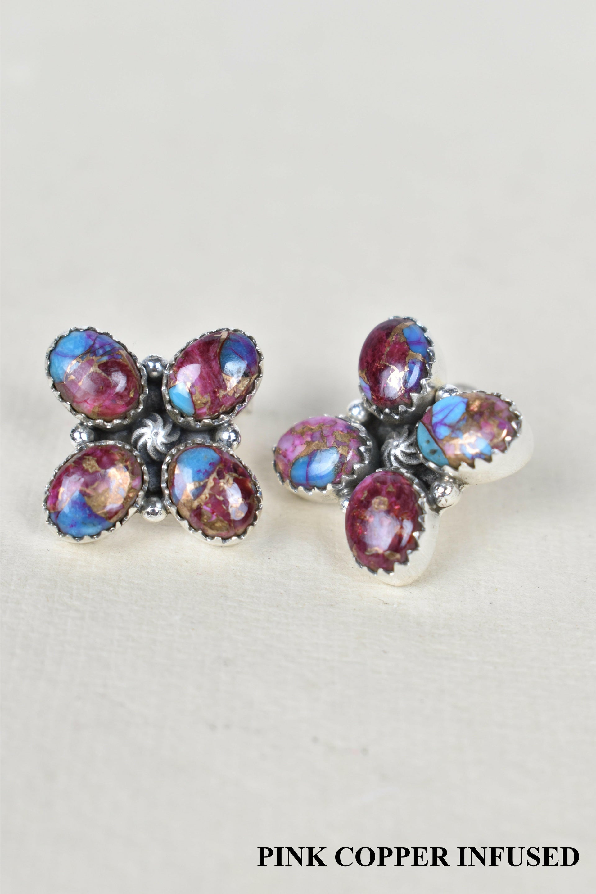 Shirley One of a Kind Stud Cluster Earrings-Stud Earrings-Krush Kandy, Women's Online Fashion Boutique Located in Phoenix, Arizona (Scottsdale Area)