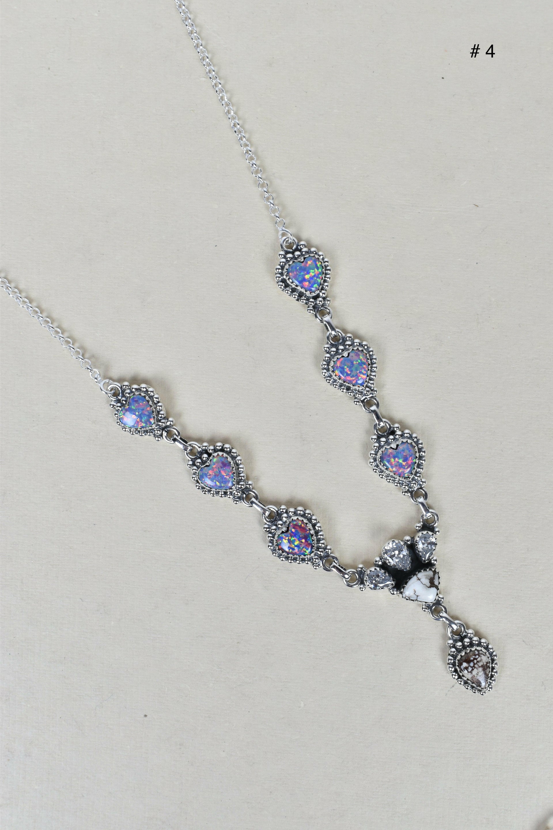 The Ethereal Elegance Sterling Silver Necklace-Lariat and Y Necklaces-Krush Kandy, Women's Online Fashion Boutique Located in Phoenix, Arizona (Scottsdale Area)
