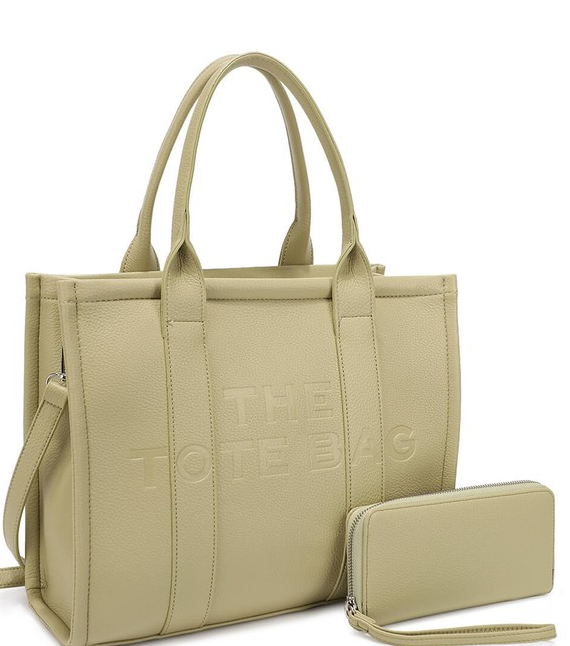 Sweet Regards Tote Bag Set-Purses & Bags-Krush Kandy, Women's Online Fashion Boutique Located in Phoenix, Arizona (Scottsdale Area)