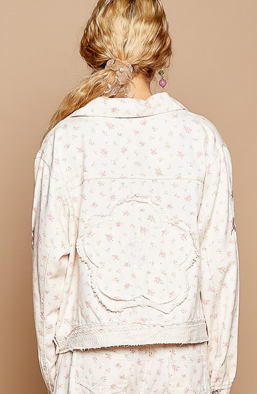 Vintage POL embroidered Jacket-Krush Kandy, Women's Online Fashion Boutique Located in Phoenix, Arizona (Scottsdale Area)