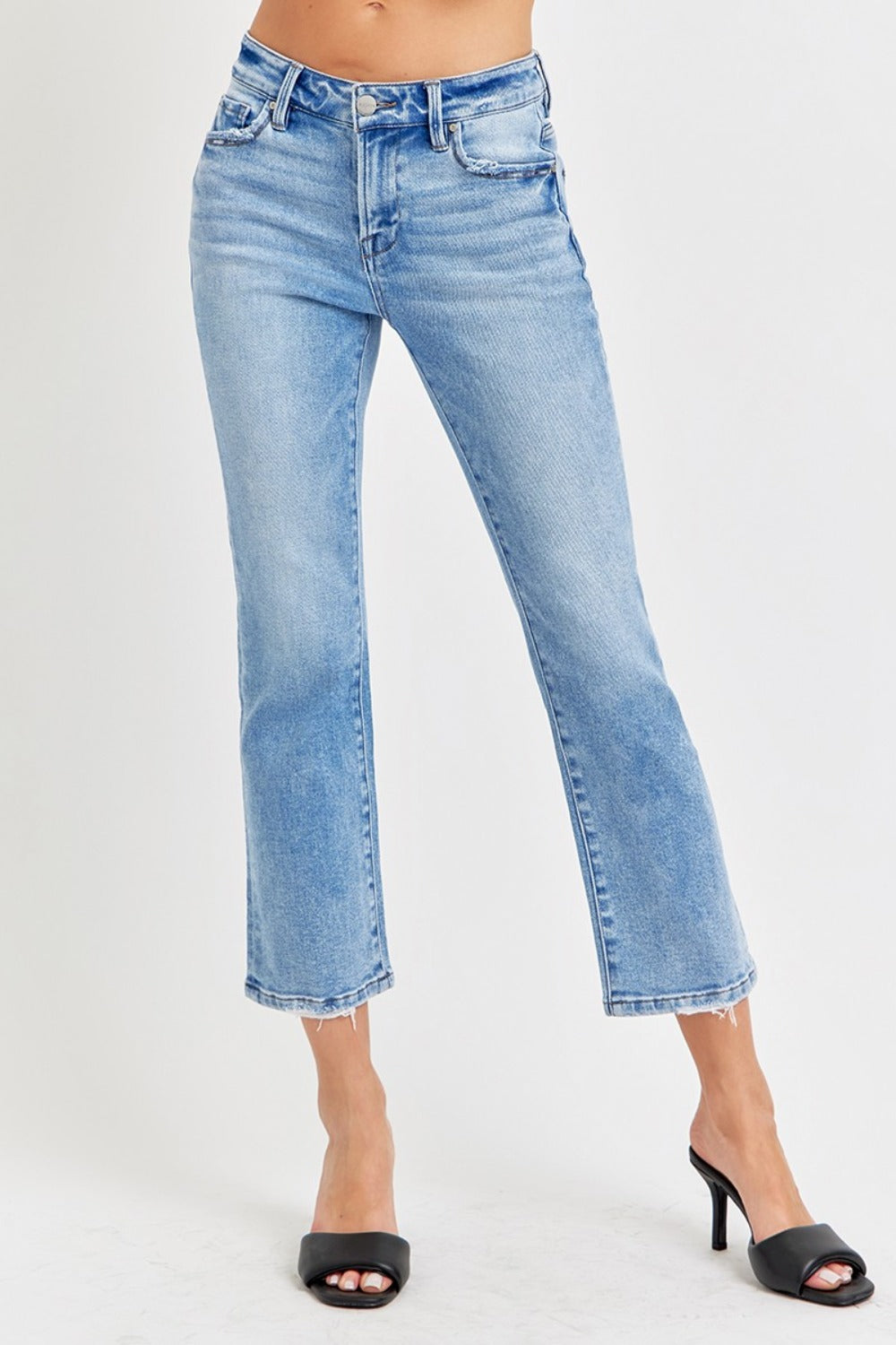 RISEN Park Avenue High Rise Straight Leg Jeans-jeans-Krush Kandy, Women's Online Fashion Boutique Located in Phoenix, Arizona (Scottsdale Area)