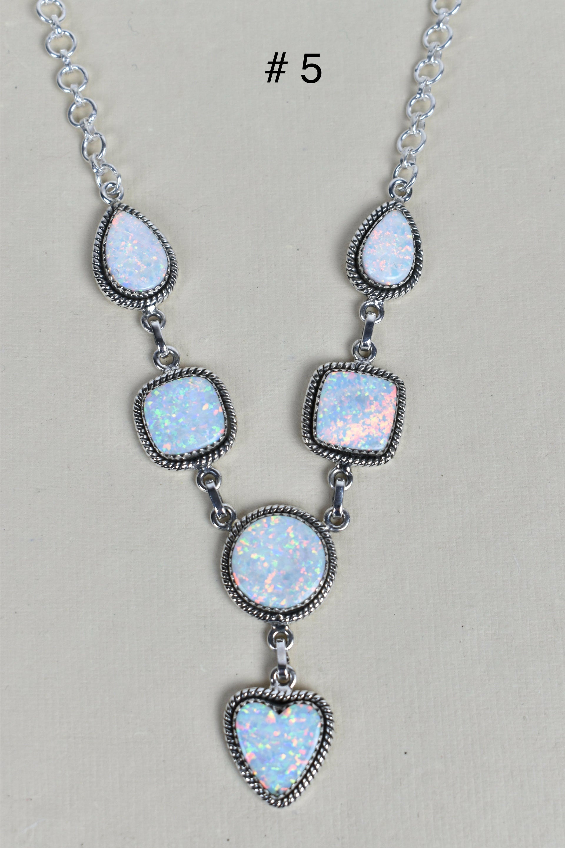 Sterling Silver Y Lariat Gemstone Necklace-Lariat and Y Necklaces-Krush Kandy, Women's Online Fashion Boutique Located in Phoenix, Arizona (Scottsdale Area)
