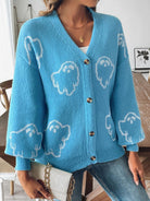 V-Neck Dropped Shoulder Cardigan-Krush Kandy, Women's Online Fashion Boutique Located in Phoenix, Arizona (Scottsdale Area)