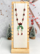 Best Of Both Worlds Dahlia Stone Drop Necklace-Necklaces-Krush Kandy, Women's Online Fashion Boutique Located in Phoenix, Arizona (Scottsdale Area)