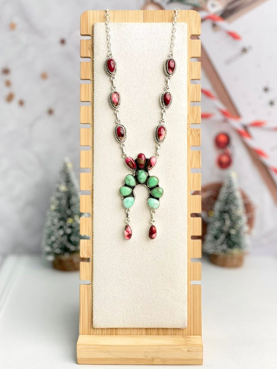 Best Of Both Worlds Dahlia Stone Drop Necklace-Necklaces-Krush Kandy, Women's Online Fashion Boutique Located in Phoenix, Arizona (Scottsdale Area)