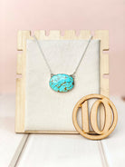 No. 8 Slab Chain Pendants Bno. 3-Necklaces-Krush Kandy, Women's Online Fashion Boutique Located in Phoenix, Arizona (Scottsdale Area)