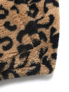 Leopard Zip Up Fleece Jacket-Jackets-Krush Kandy, Women's Online Fashion Boutique Located in Phoenix, Arizona (Scottsdale Area)