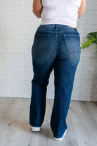 Judy Blue Muriel Mid Rise Control Top Classic Straight Jeans-Jeans-Krush Kandy, Women's Online Fashion Boutique Located in Phoenix, Arizona (Scottsdale Area)