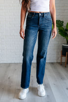 Judy Blue Muriel Mid Rise Control Top Classic Straight Jeans-Jeans-Krush Kandy, Women's Online Fashion Boutique Located in Phoenix, Arizona (Scottsdale Area)