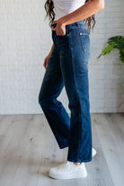 Judy Blue Muriel Mid Rise Control Top Classic Straight Jeans-Jeans-Krush Kandy, Women's Online Fashion Boutique Located in Phoenix, Arizona (Scottsdale Area)