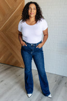 Judy Blue Mavis High Rise Side Seam Detail Flare Jeans-Jeans-Krush Kandy, Women's Online Fashion Boutique Located in Phoenix, Arizona (Scottsdale Area)