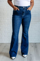 Judy Blue Mavis High Rise Side Seam Detail Flare Jeans-Jeans-Krush Kandy, Women's Online Fashion Boutique Located in Phoenix, Arizona (Scottsdale Area)