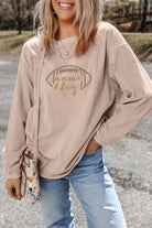 Game Day Corduroy Embroidered Top-Sweatshirts-Krush Kandy, Women's Online Fashion Boutique Located in Phoenix, Arizona (Scottsdale Area)