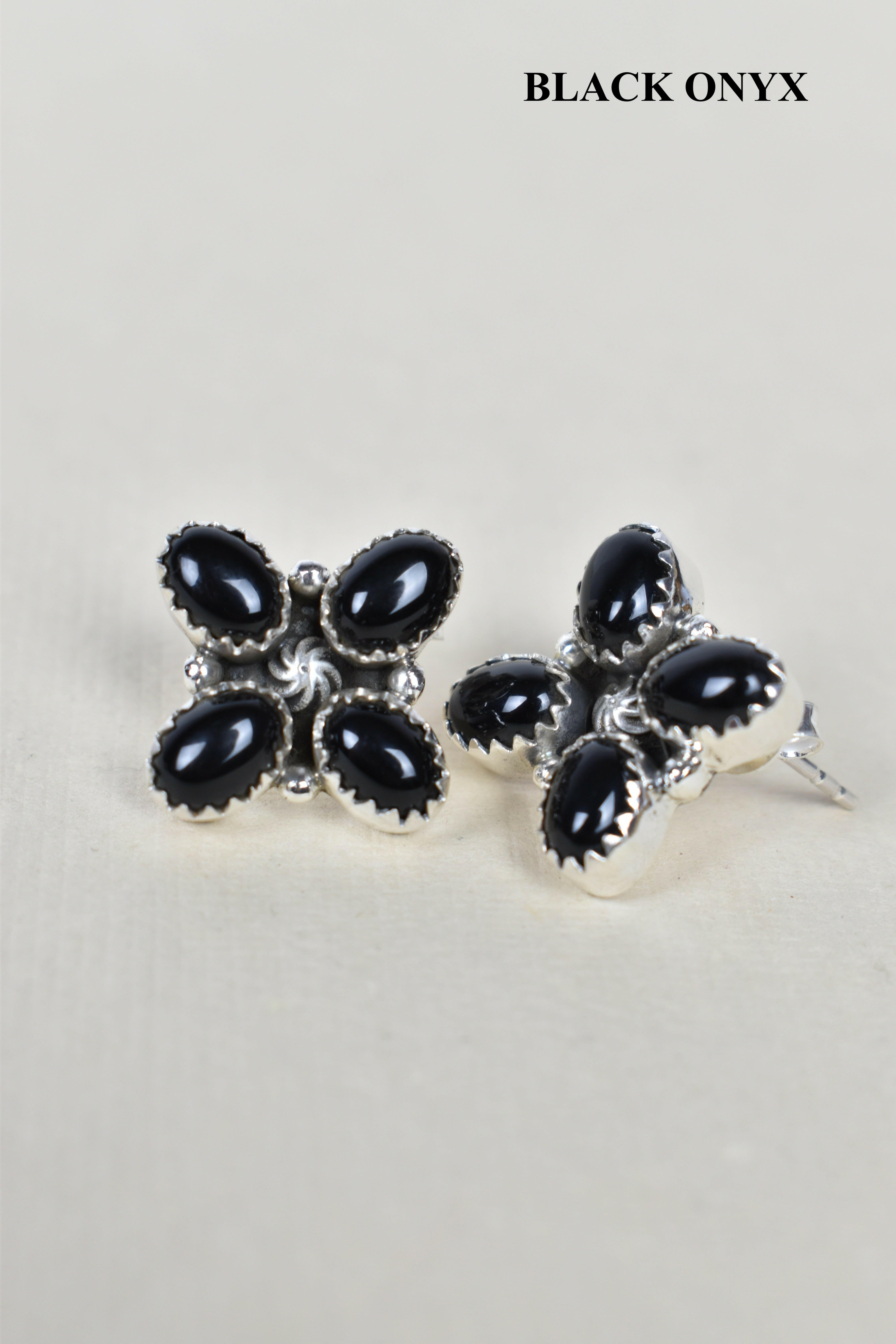 Shirley One of a Kind Stud Cluster Earrings-Stud Earrings-Krush Kandy, Women's Online Fashion Boutique Located in Phoenix, Arizona (Scottsdale Area)