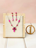 High Desert Glow Jasper Necklace and Earrings Set-Necklaces-Krush Kandy, Women's Online Fashion Boutique Located in Phoenix, Arizona (Scottsdale Area)