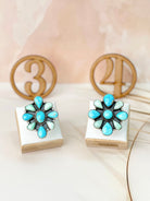 White Water Turquoise & Paloma Western Rings Bno. 10-Rings-Krush Kandy, Women's Online Fashion Boutique Located in Phoenix, Arizona (Scottsdale Area)
