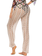 Cutout Drawstring High Waist Swim Pants-Krush Kandy, Women's Online Fashion Boutique Located in Phoenix, Arizona (Scottsdale Area)