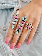 Whimsical Star Cotton Candy Ring-Rings-Krush Kandy, Women's Online Fashion Boutique Located in Phoenix, Arizona (Scottsdale Area)