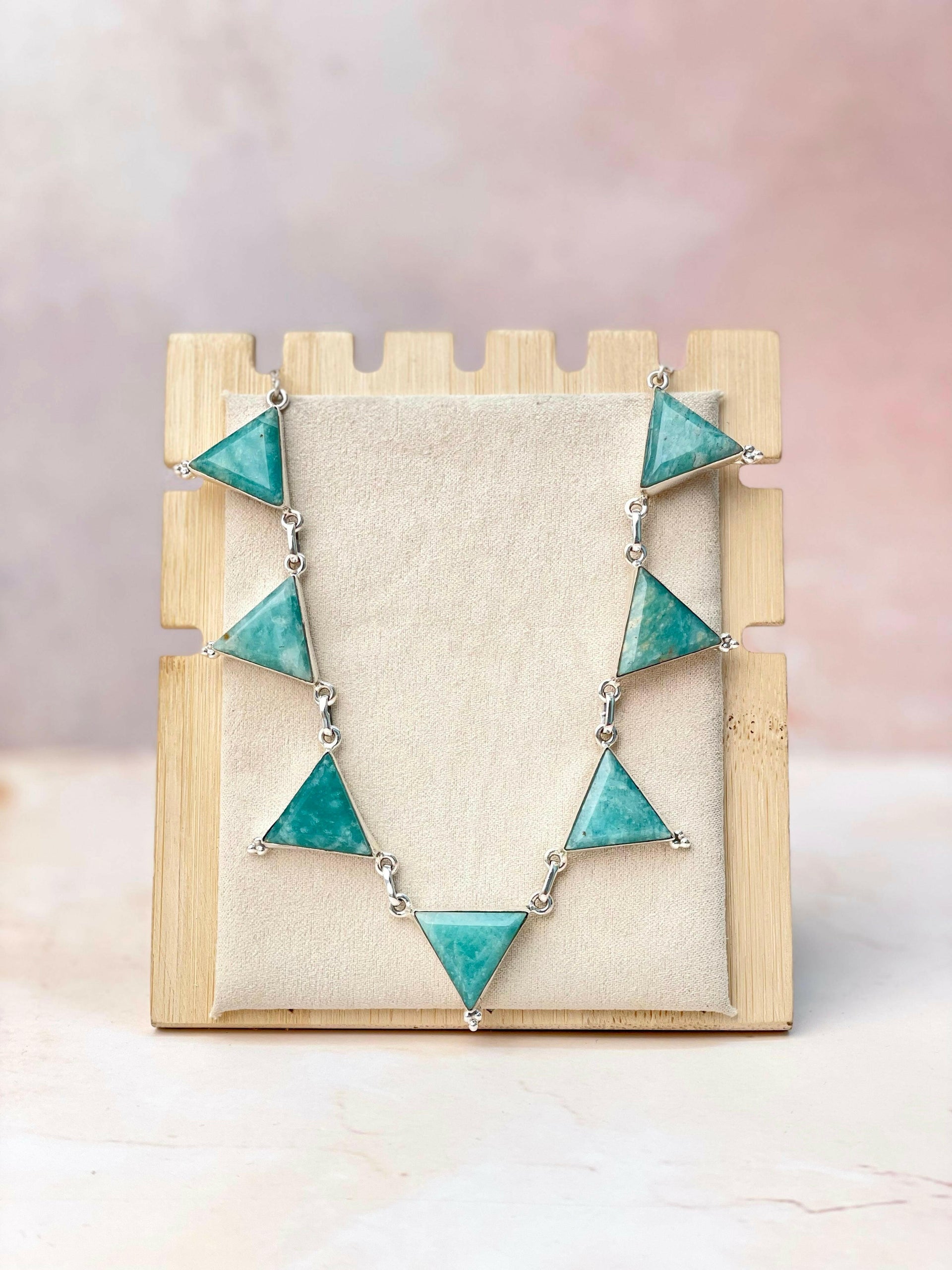Tiffany's Triangle Necklace-Necklaces-Krush Kandy, Women's Online Fashion Boutique Located in Phoenix, Arizona (Scottsdale Area)