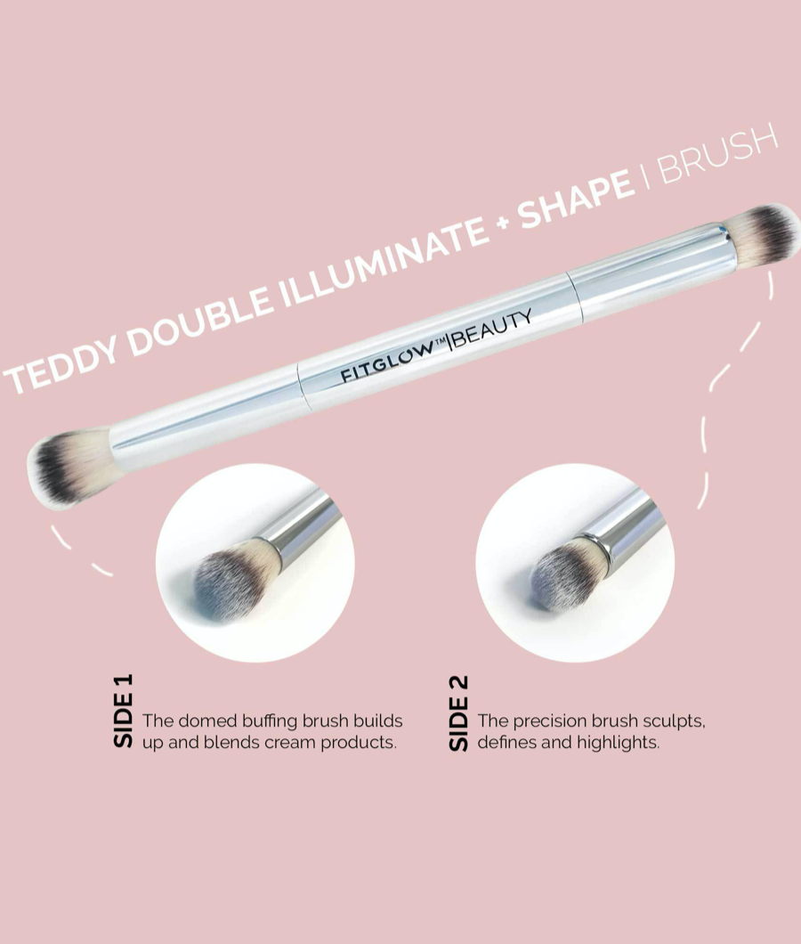 Teddy Double Eye Brush-Beauty-Krush Kandy, Women's Online Fashion Boutique Located in Phoenix, Arizona (Scottsdale Area)