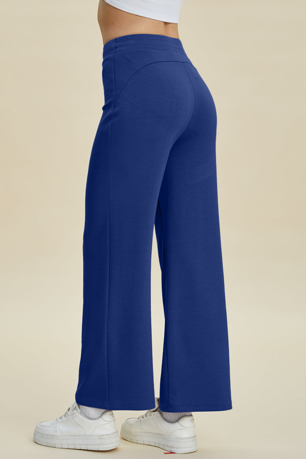 Basic Bae Full Size Air Scuba Drawstring Wide Leg Pants-Pants-Krush Kandy, Women's Online Fashion Boutique Located in Phoenix, Arizona (Scottsdale Area)