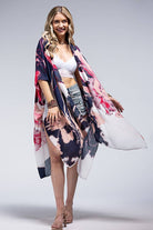 Lightweight Watercolor Kimono-Kimono-Krush Kandy, Women's Online Fashion Boutique Located in Phoenix, Arizona (Scottsdale Area)