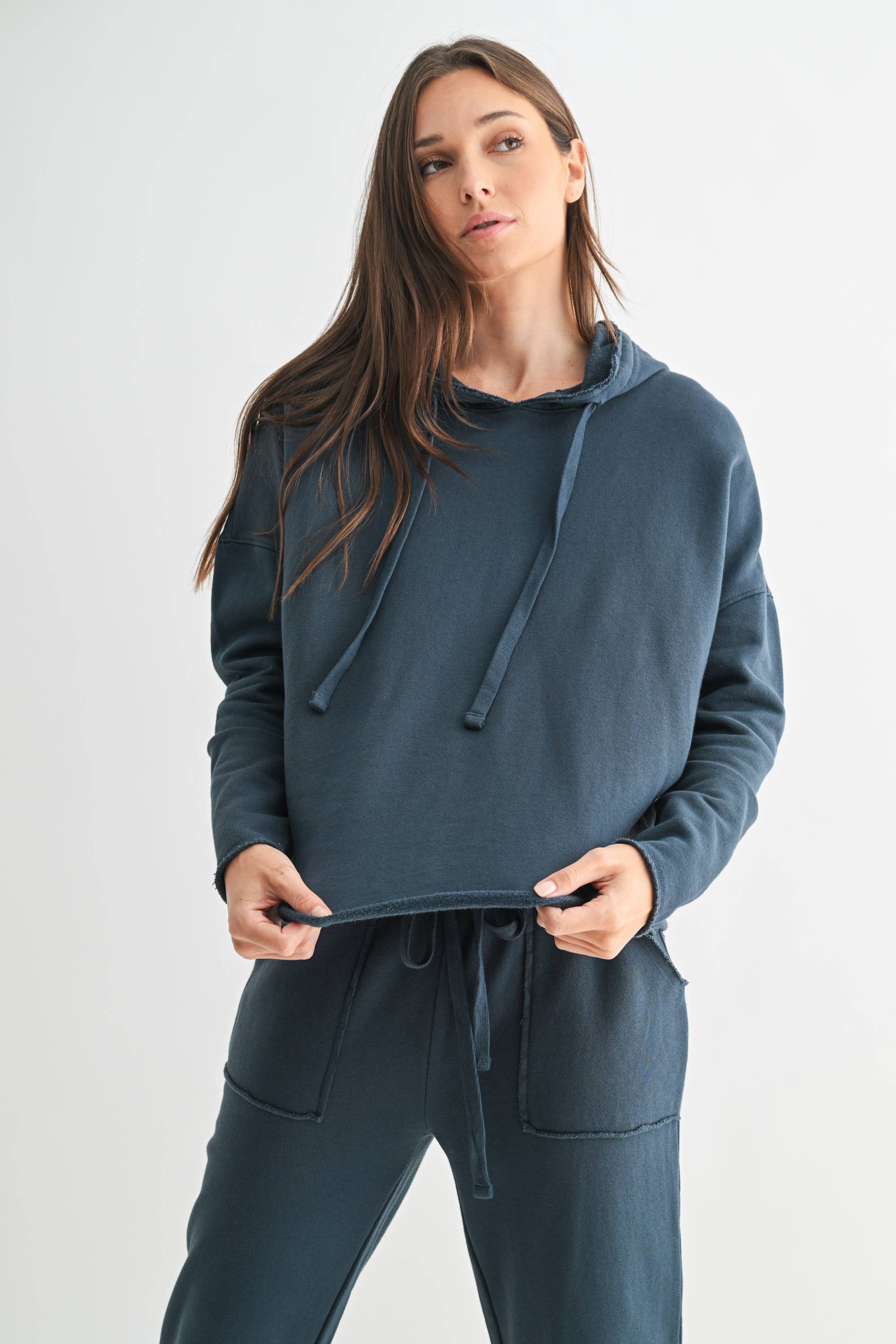 Loose Fit Hoodie Sweater-Hoodies-Krush Kandy, Women's Online Fashion Boutique Located in Phoenix, Arizona (Scottsdale Area)