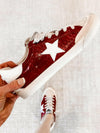 Sadie Star Sneakers, Red-Sneakers-Krush Kandy, Women's Online Fashion Boutique Located in Phoenix, Arizona (Scottsdale Area)