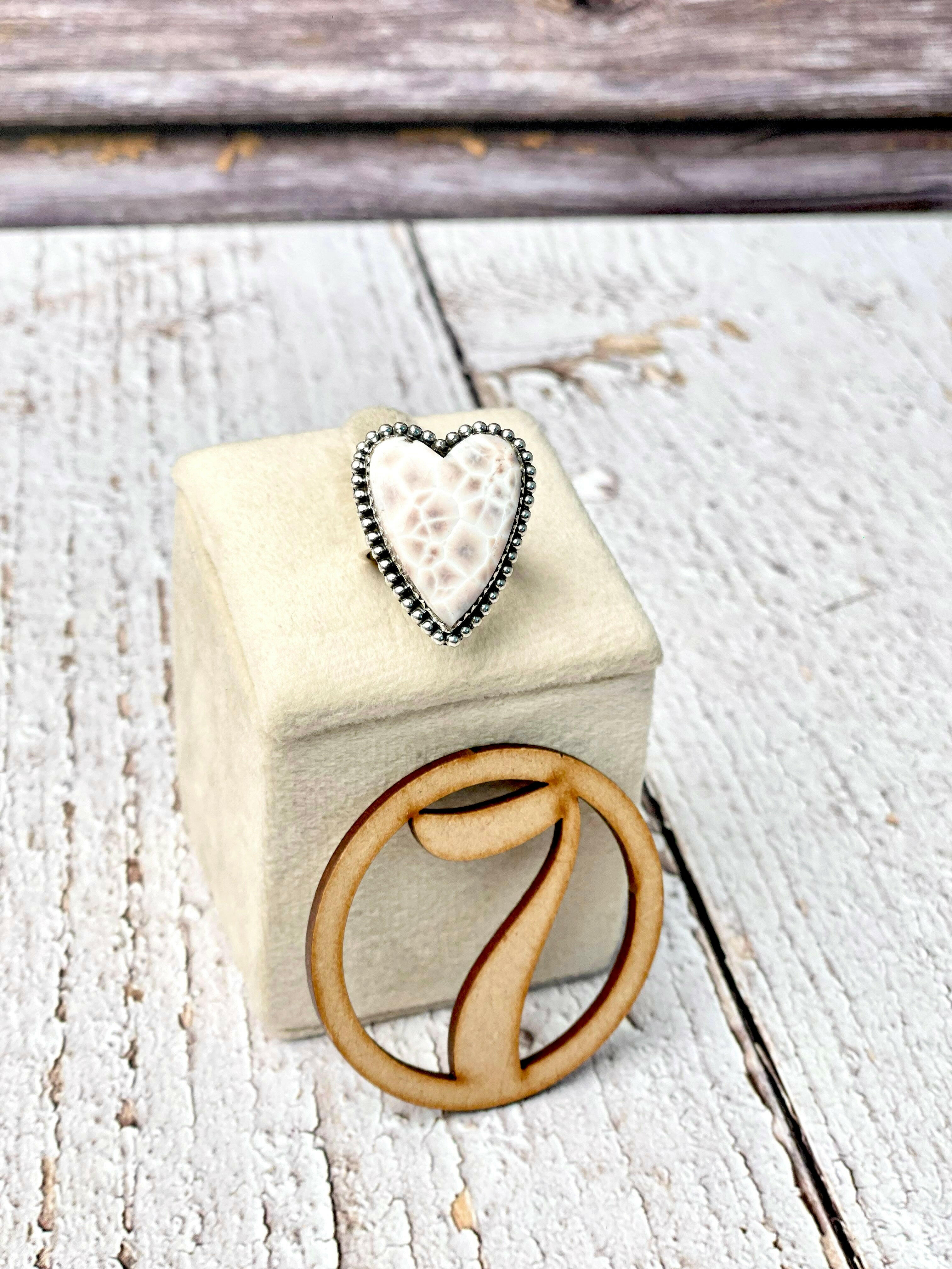 One Of A Kind Pink Larimar Slab Rings-Ring Sizers-Krush Kandy, Women's Online Fashion Boutique Located in Phoenix, Arizona (Scottsdale Area)