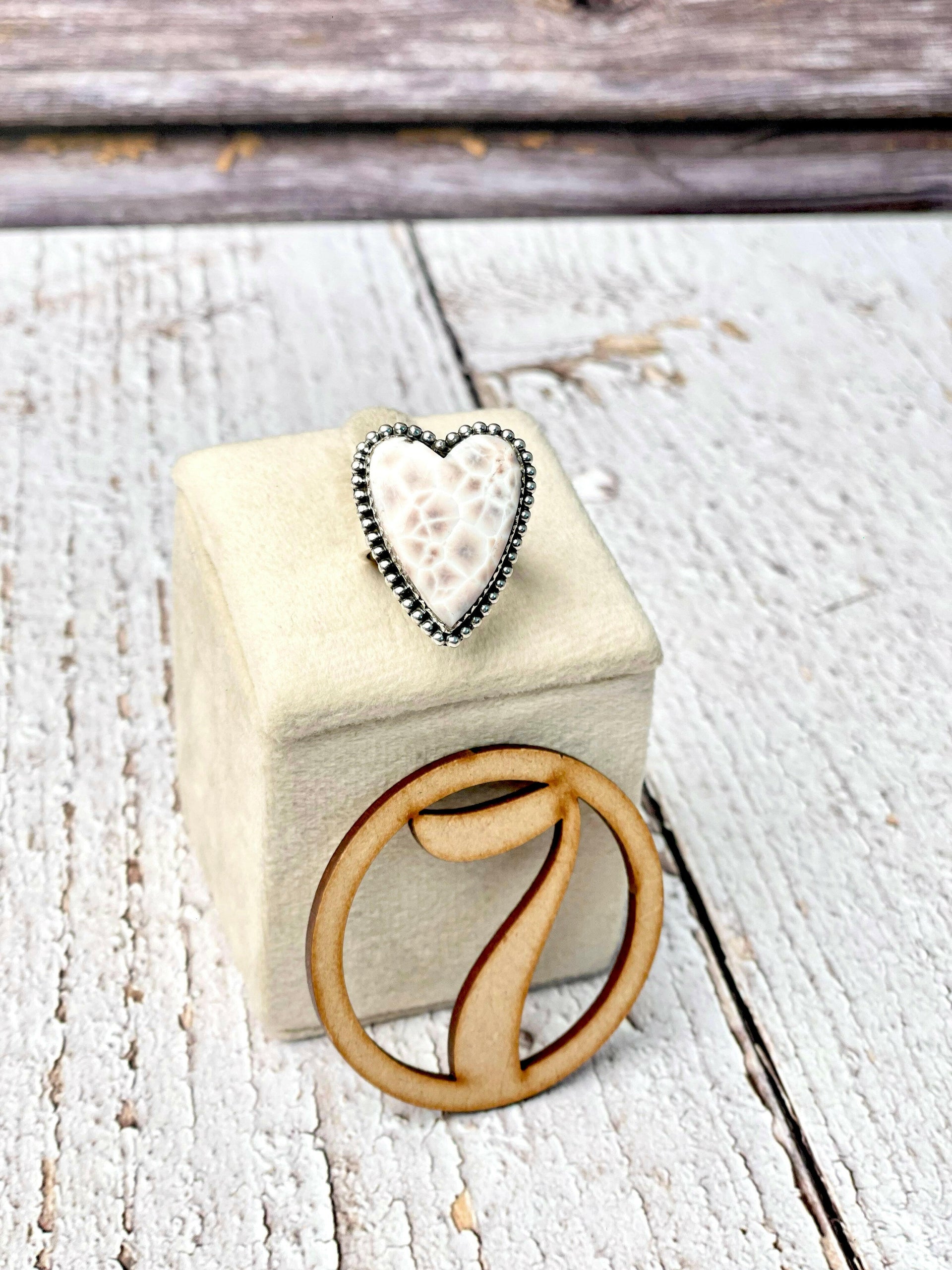 One Of A Kind Pink Larimar Slab Rings-Ring Sizers-Krush Kandy, Women's Online Fashion Boutique Located in Phoenix, Arizona (Scottsdale Area)